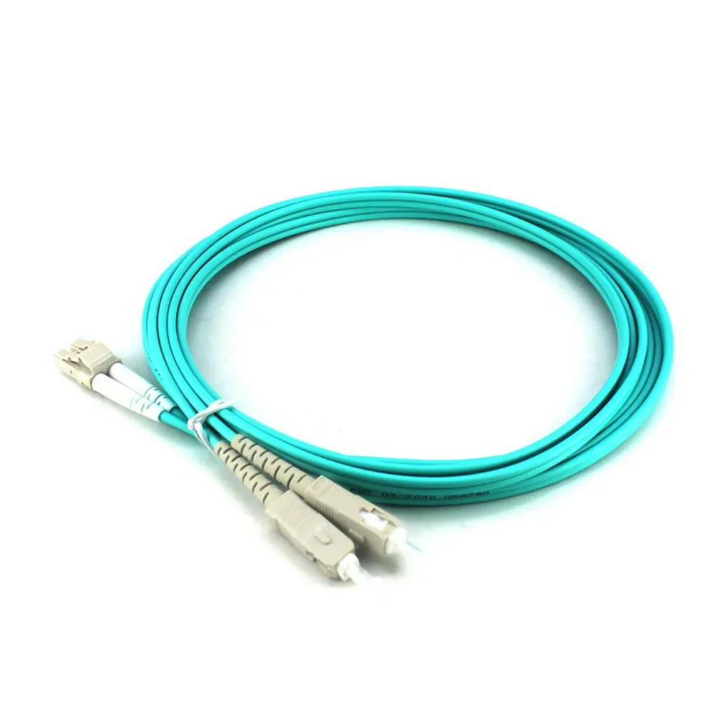 LC SC многомодовый двухъядерный джемпер 3 м оптический кабель Перемычка патч корд