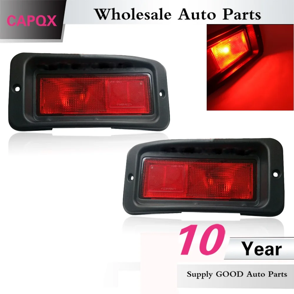 CAPQX для Mitsubishi Pajero Shogun Спорт Challenger 2000 2008 Задний бампер отражатель светильник