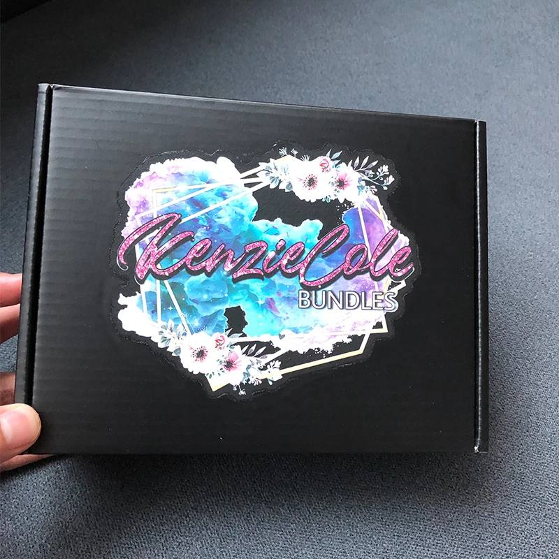 100 шт./лот пользовательские разноцветные логотипы боксом Доставка почтовых