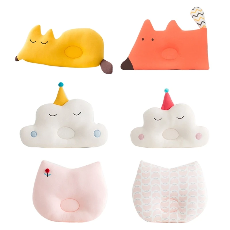 

Baby Head Shaping Pillow Flat Head Nursing Pillow Sleep Support Concave Head Positioning Cushion for Infants Newborn