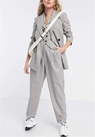 3 pcs blazerpantsvest office lady formal suit women button long sleeve trousers ladies business casual suit outfits