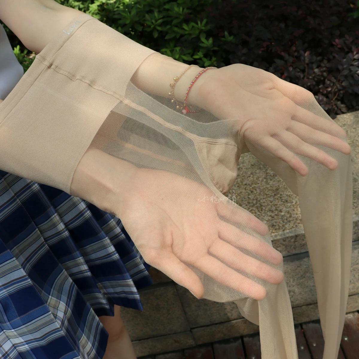 

[Combination] super thin sexy stockings pantyhose invisible transparent with foot type legged socks