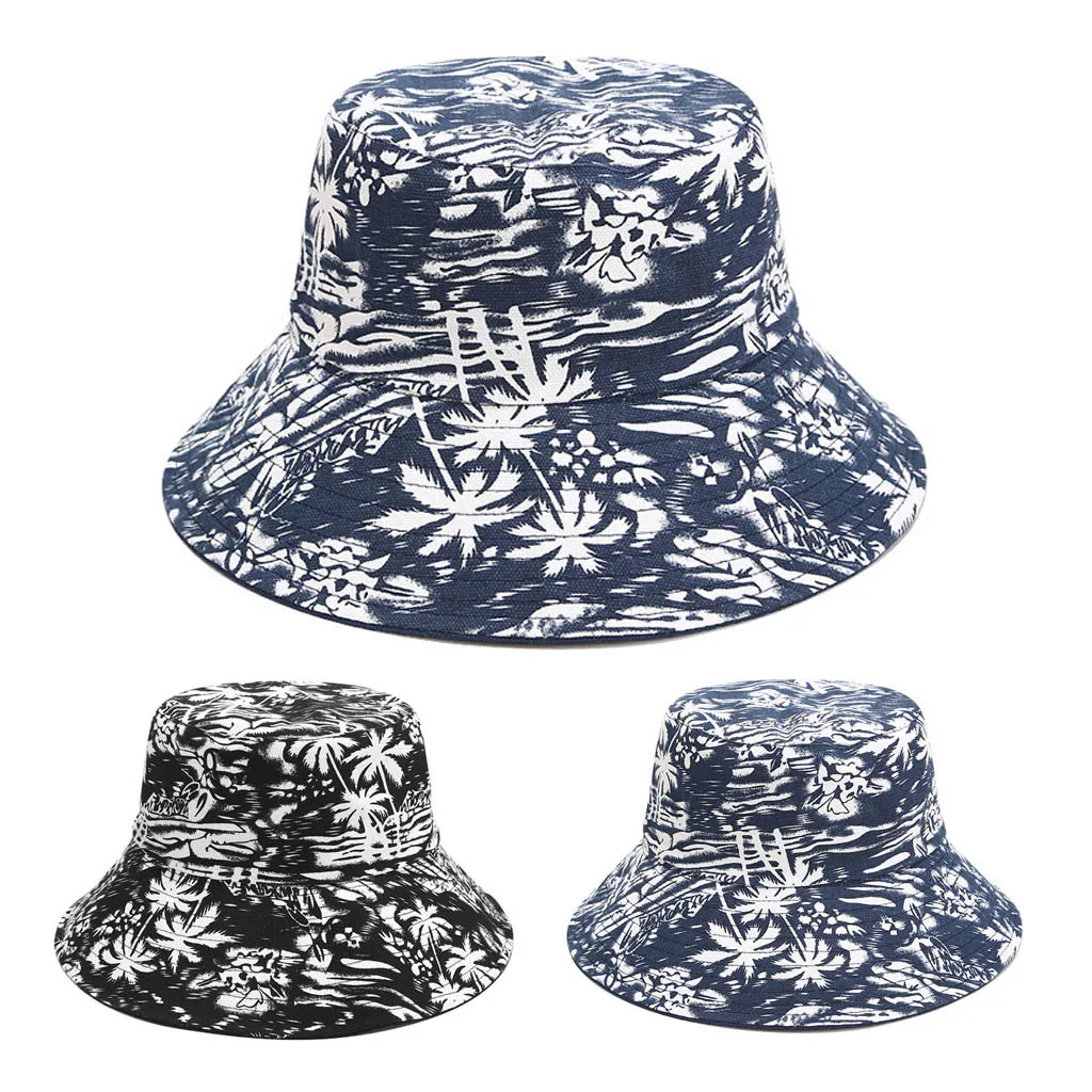 Женская и мужская двусторонняя хлопковая шляпа в стиле хип хоп бейсболка Панамы