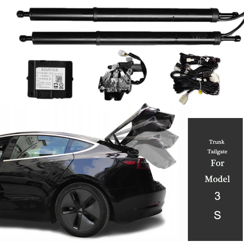 

Electric Trunk Tailgate For Tesla Model 3 S APP Car Modified Automatic Lift Power Trunk Control Speed Adjutsable Accessories