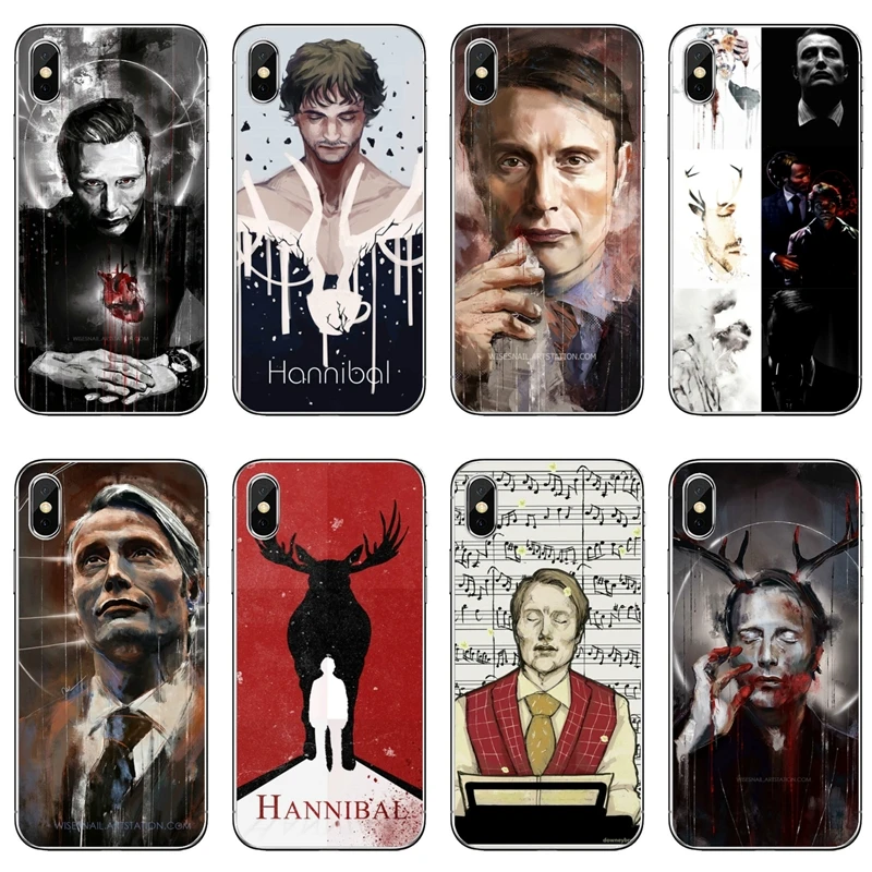Чехол для телефона Hannibal съешь груб аксессуары iPhone 12 11 Pro Max Mini XS XR X 8 7 Plus 6 6S 5 5S SE 2020 -