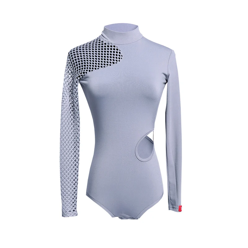 Топ для латинских танцев Женский с открытой спиной танго сальса ча Самба Румба