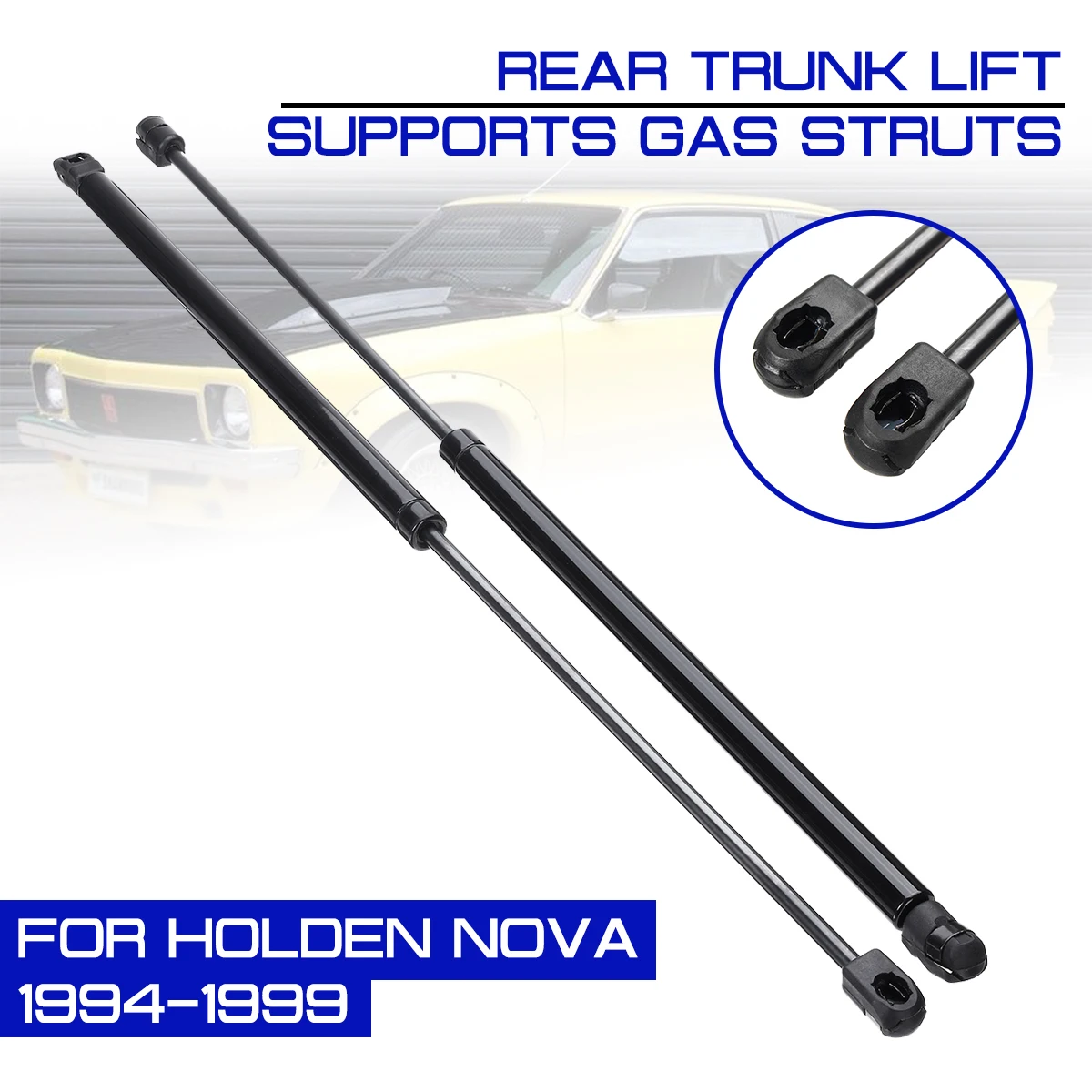 

Rear Trunk Tailgate Gas Spring Shock Lift Struts For Holden Nova 1994-1999 650mm Strut Support Rod Arm Bars Bracket