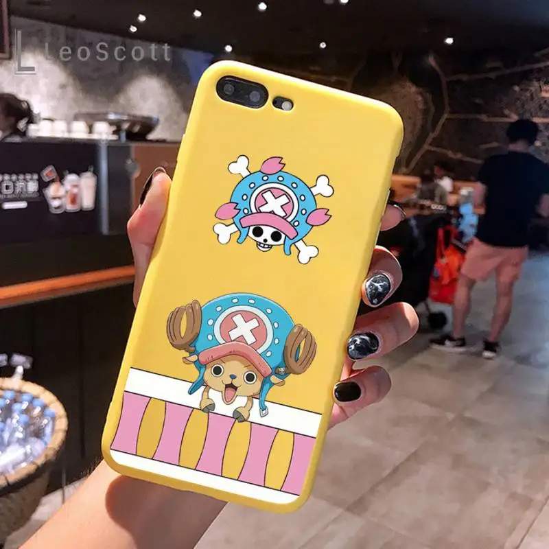 

One Piece Japan Anime Luffy Roronoa Zoro Phone Case Candy Color for iPhone 11 12 mini pro XS MAX 8 7 6 6S Plus X 5S SE 2020 XR