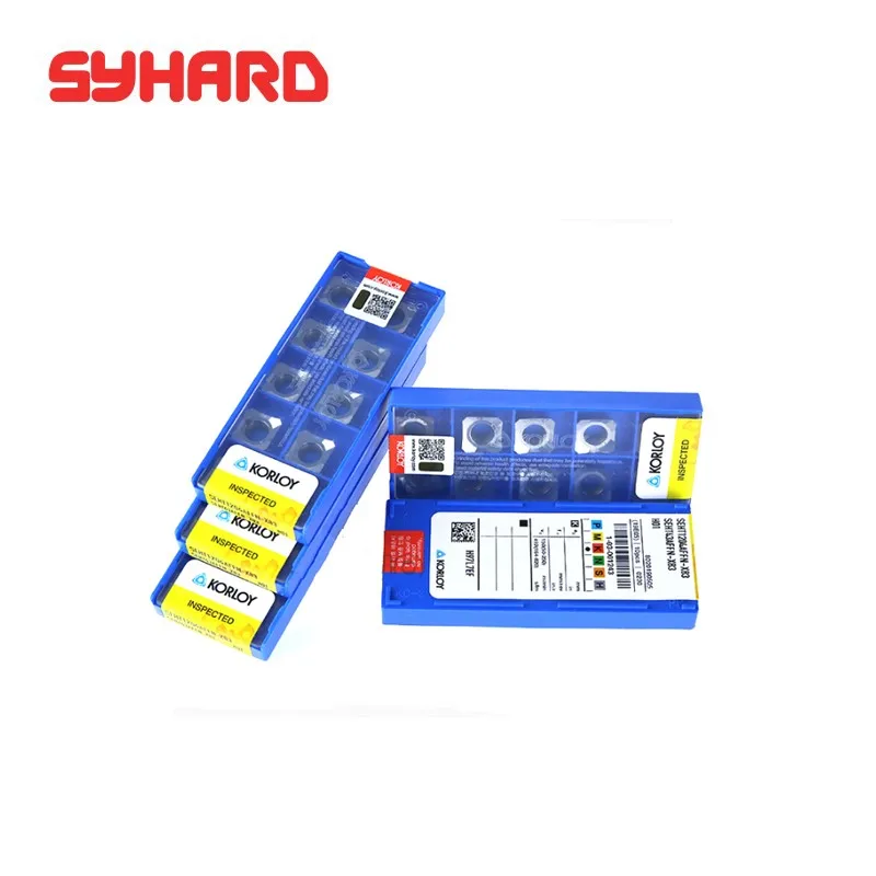 

SEHT1204AFFN-X83 H01 KORLOY cnc turning inserts cnc carbide blade cutting tool for aluminum (10pcs/lots)