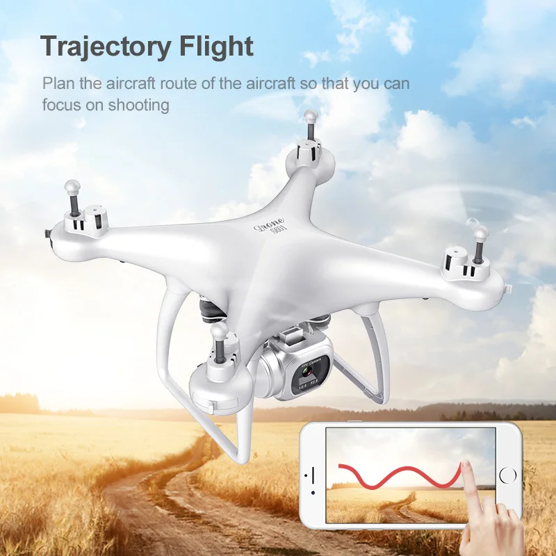 

RC Drone with the 4K HD Camera WIFI FPV UAV Quadcopter Aerial Photography 4-Aixs Wide Angle Remote Control Hot Toys JIMITU