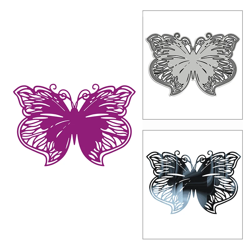 

Новинка 2021 металлические Вырубные штампы в виде бабочек и насекомых для рукоделия скрапбукинга и изготовления карт декоративное тиснение ...