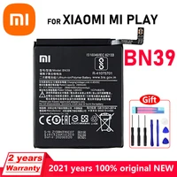 xiaomi original new 3000mah bn39 battery for xiaomi play miplay mi play in stock mobile phone high quality batteries with tools