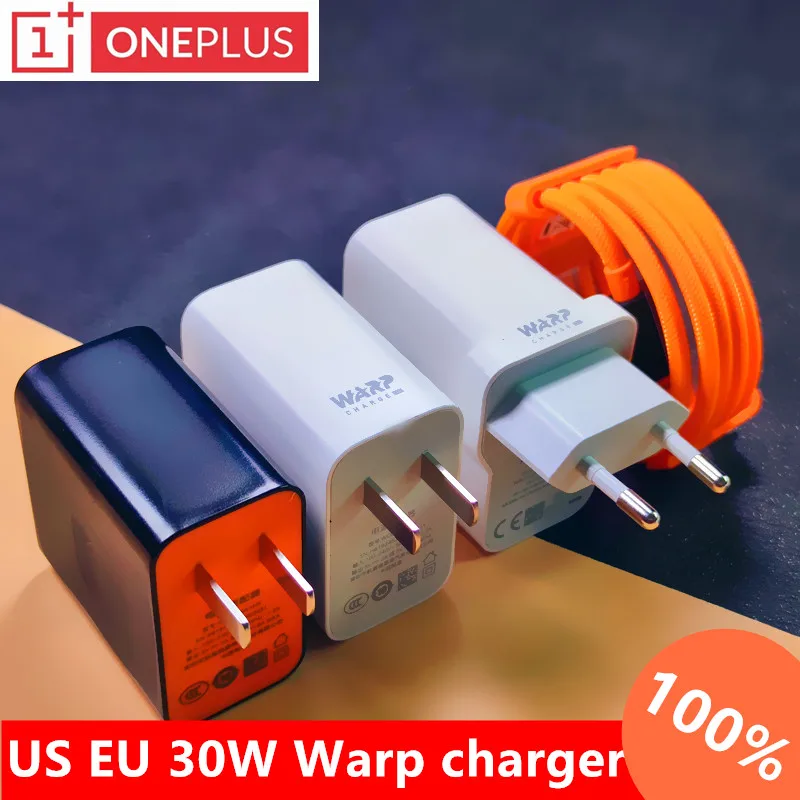 Оригинальное зарядное устройство Oneplus 7 pro 30 Вт Mclaren Warp charge адаптер питания USB Dash