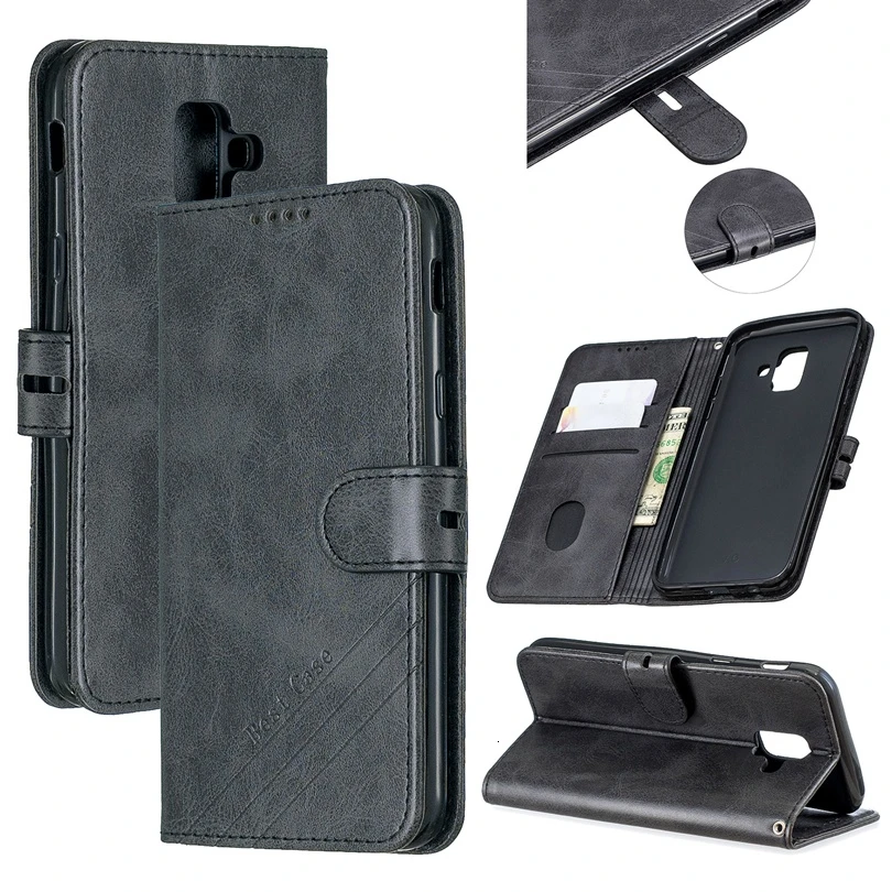

Flip Case For Samsung Galaxy S8 S9 S10 Plus S10e Leather PU Wallet Cover For S8 Plus For S9 Plus For S7 Edge