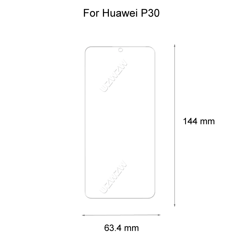 Закаленное стекло для Huawei P30 Lite / HD взрывозащищенное полное покрытие защита