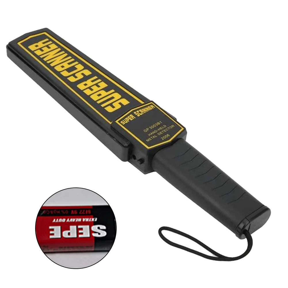 

Security Detector High Precision Handheld Metal Detector Smart Detection Device with Alarm Light for Examination Exhibition Room