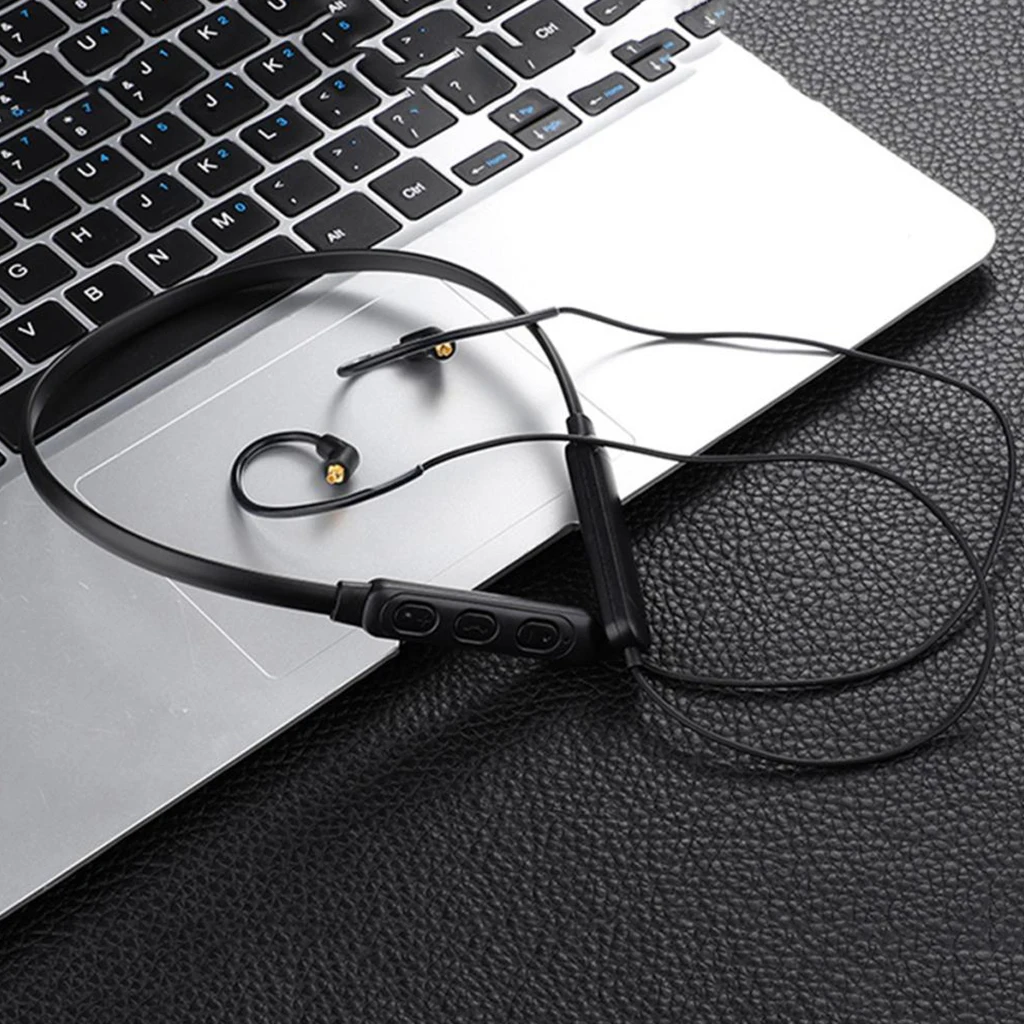 1 2 м Водонепроницаемый Bluetooth 4 APT X MMCX наушники с микрофоном Apt x гарнитура bluetooth CSR8645