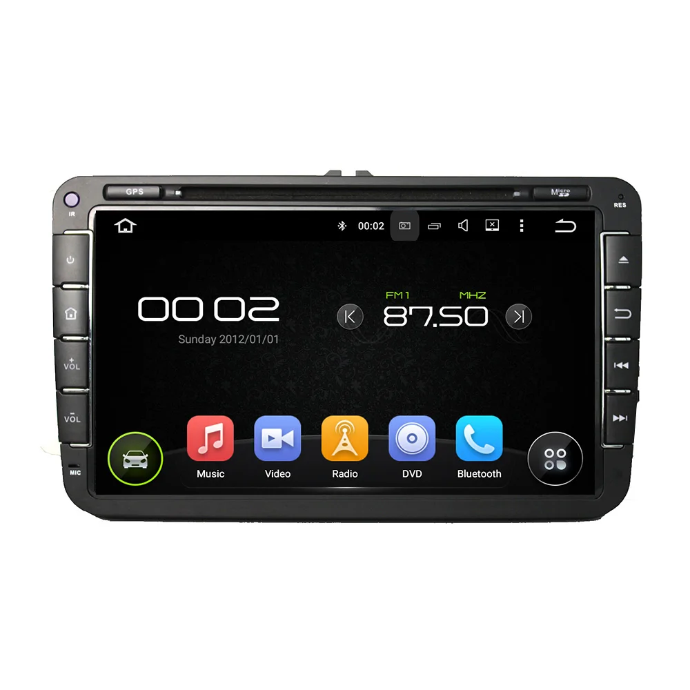 8 &quotAndroid 10 0 PX6 автомобильный dvd-плеер 6 ядер для SKODA Octavia II FABIA SUPERB аудио стерео