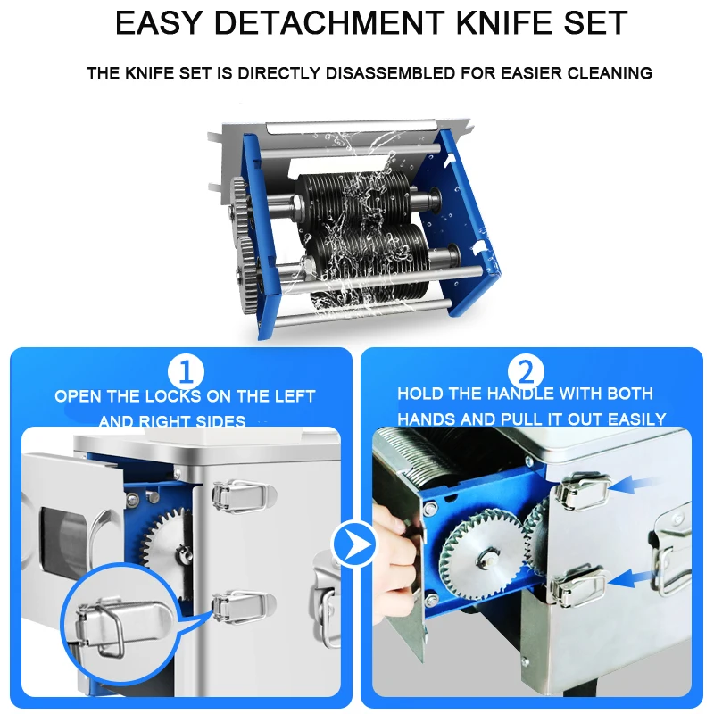 Электрическая ломтерезка для мяса Коммерческая полностью автоматическая машина