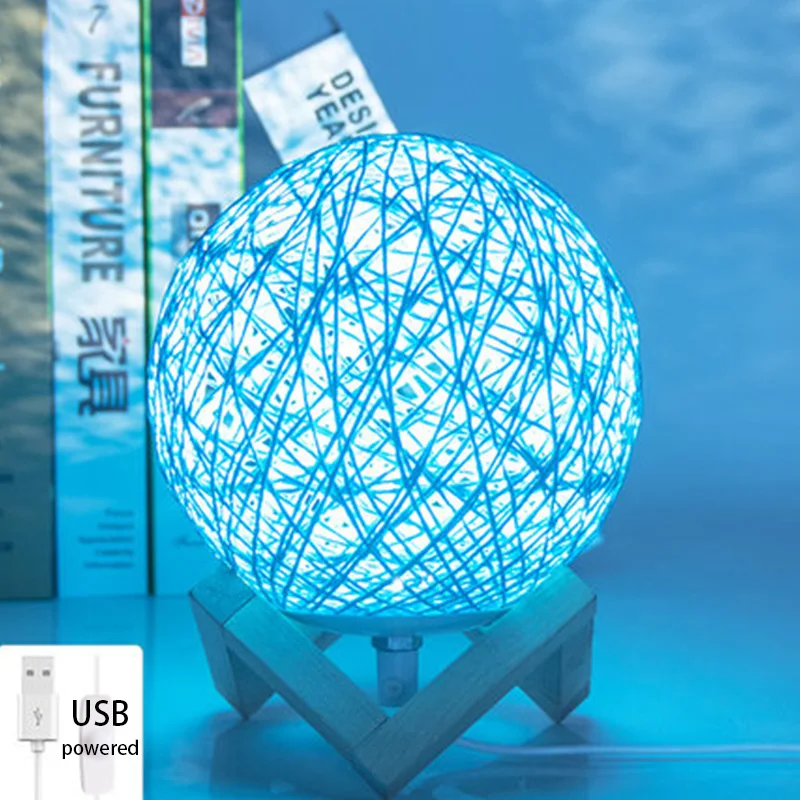 Moon светильник светодиодный Ночной спальня украшения Луна Звезда проектор