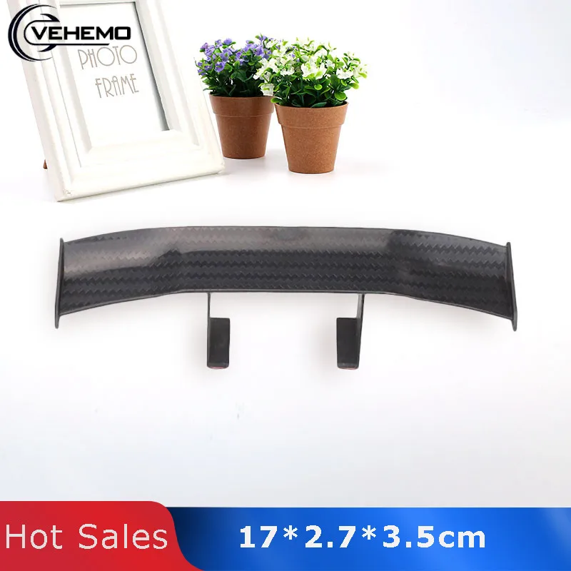 Автомобильный задний спойлер мини крыльев маленькая модель GT углеродное волокно