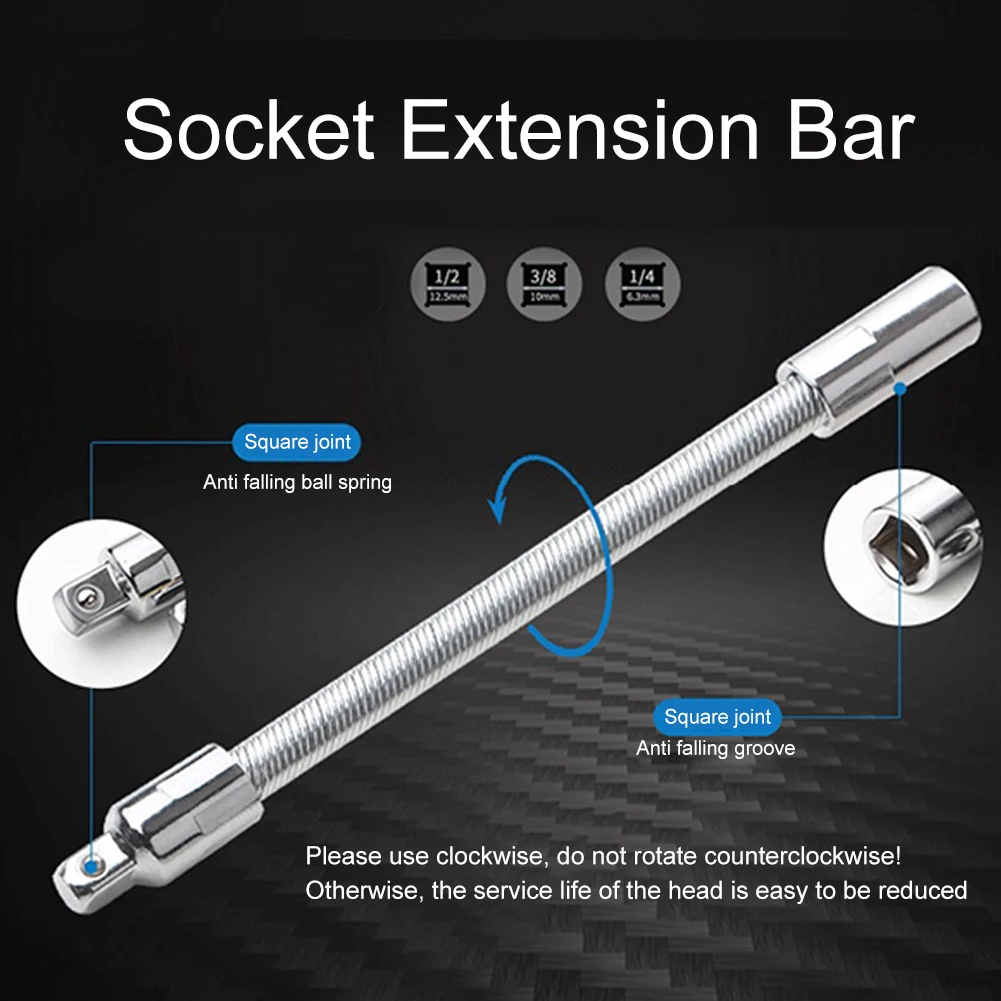 Гибкий сверхмощный выдвижной адаптер привода длинный простой в использовании