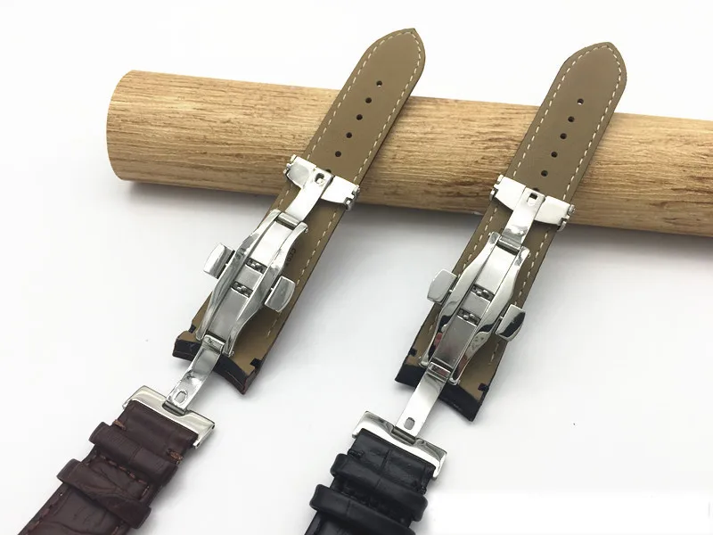 Ремешок ручной работы для часов Tissot T035, ремешок для часов, ремешок из натуральной кожи, изогнутый конец, 22 мм, 23 мм, 24 мм, стальная пряжка, браслет на запястье