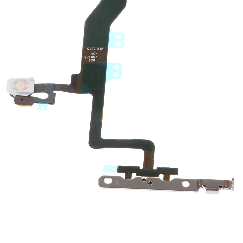 

On Off Power Volume Button Silent Switch Flex Cable Replacement for iPhone 6s