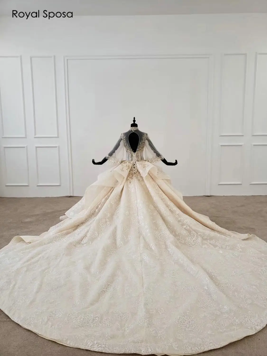 Новинка 2020 года цвет шампанского свадебное приталенное платье принцессы с