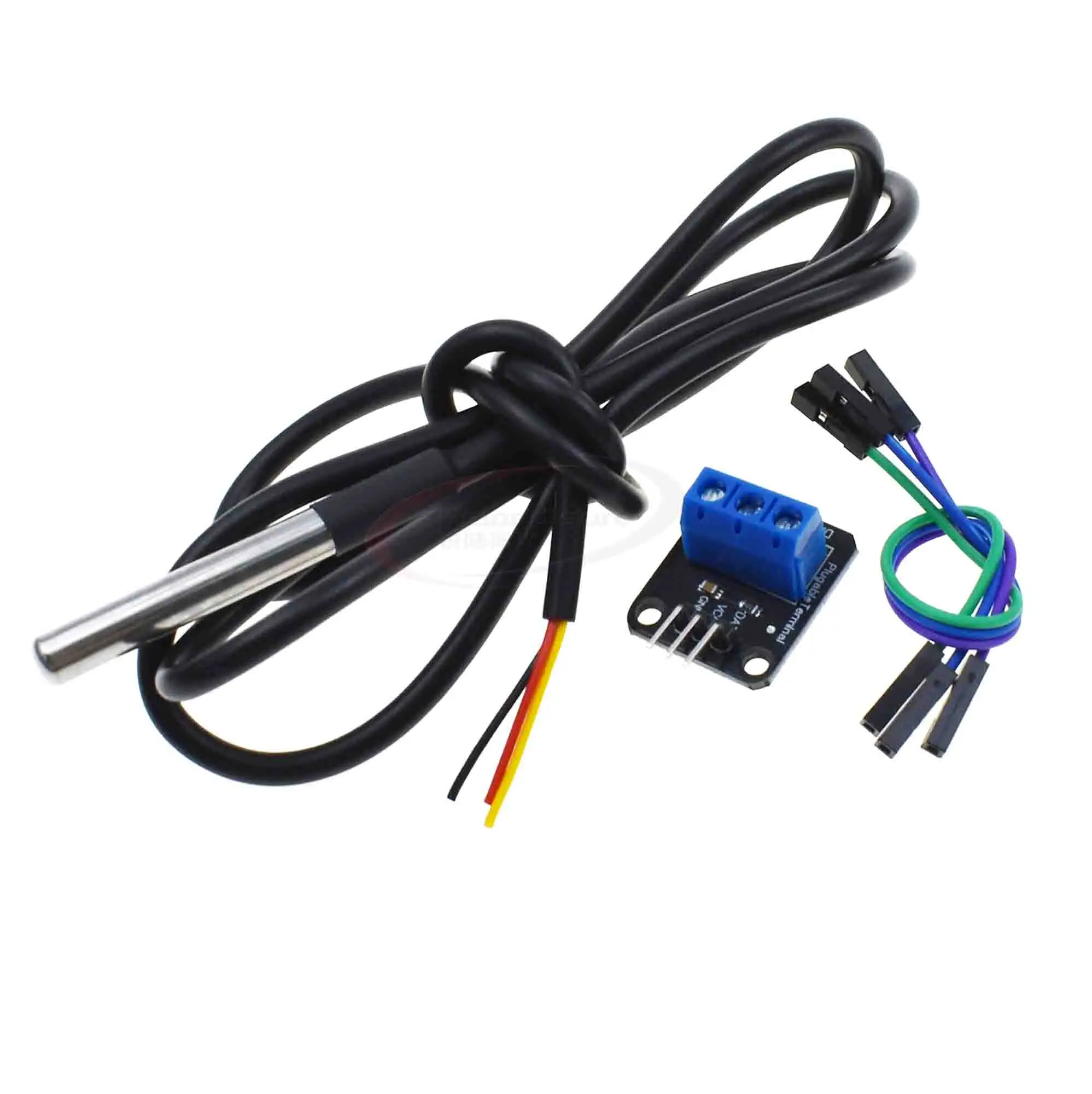 Модуль датчика температуры DS18B20 водонепроницаемый модуль 100 см с цифровым