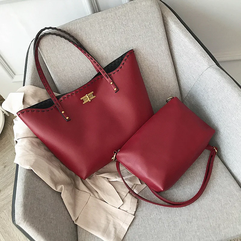 

Женская сумка и кошелек, большая сумка на плечо, новинка 2019, известный бренд, дизайнерская модная сумка-мессенджер, Большая вместительная су...