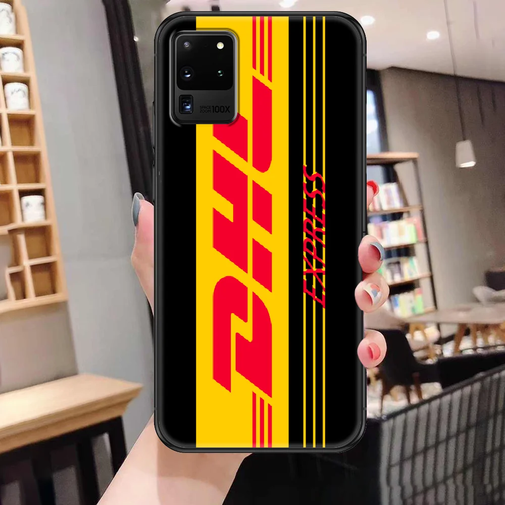 hot dhl express phone case for samsung galaxy note 4 8 9 10 20 s8 s9 s10 s10e s20 plus uitra ultra black painting bumper pretty free global shipping