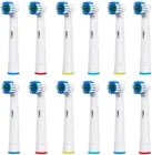 Сменные насадки для электрической зубной щетки Oral-B Advance PowerVitality Precision CleanPro HealthTriumph3D Excel, 12 шт.