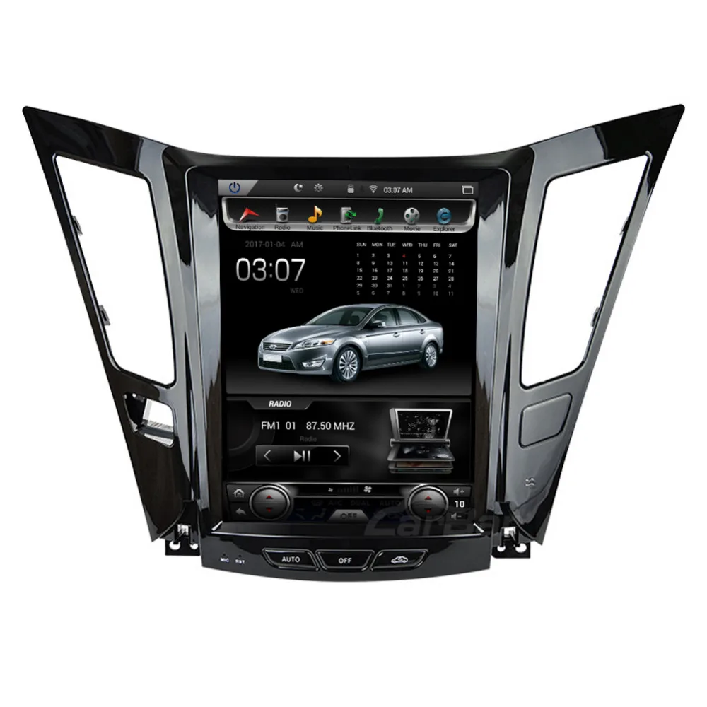 Вертикальный Большой экран 10 4 дюйма 1024*768 Android автомобильный DVD GPS навигатор радио