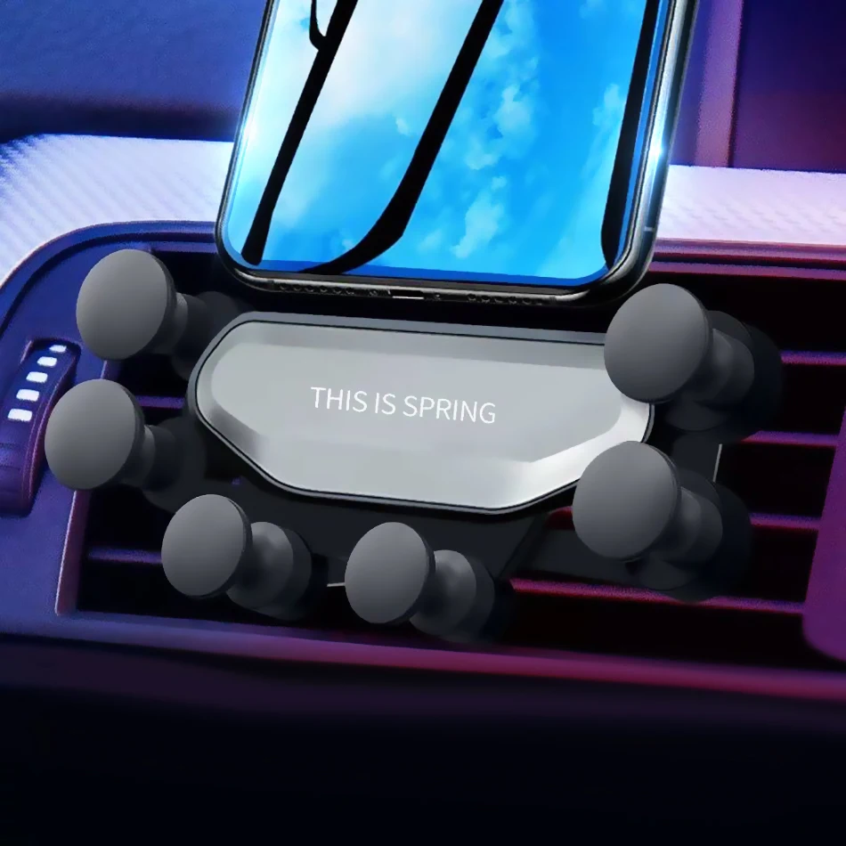 Гравитационный Автомобильный держатель для телефона в автомобиль