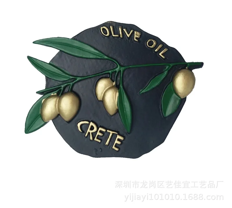 Магниты на холодильник в форме оливкового дерева 3D магниты европейском