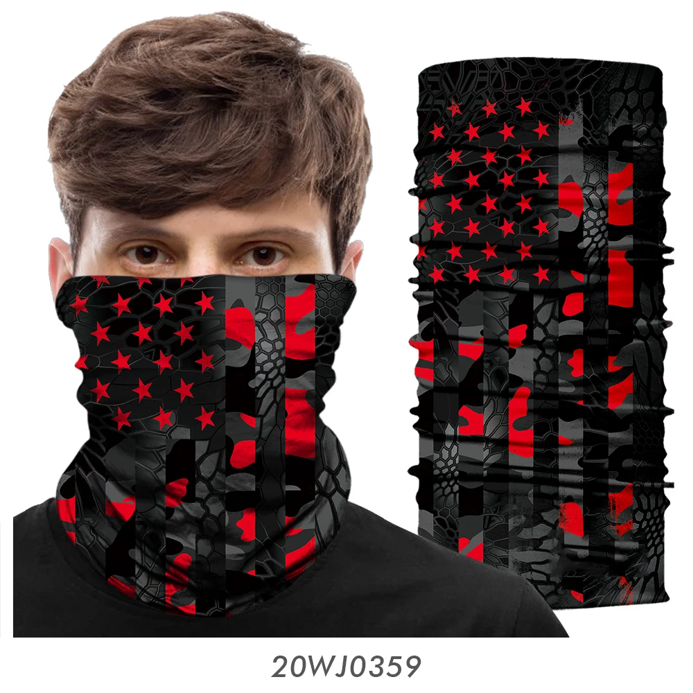 Армейская камуфляжная бандана шарф Балаклава с рисунком черепа шеи Buff Охота