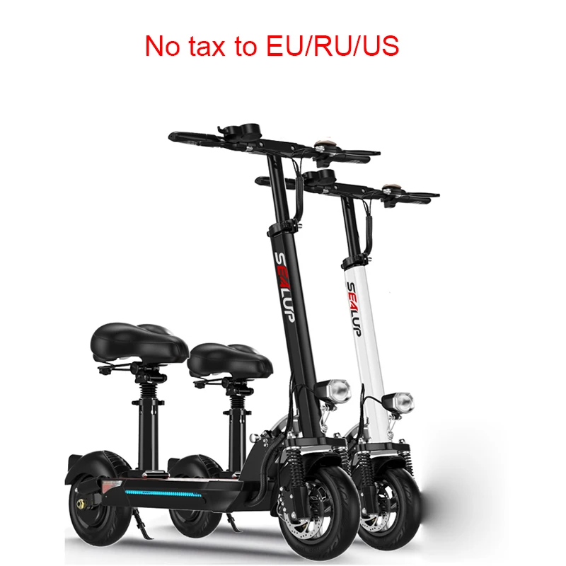 Электрический скутер из алюминиевого сплава с литиевой батареей для взрослых 48 в