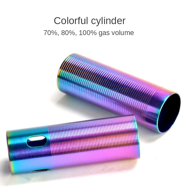 

Stainless Steel 70% 80% 100% Gas Volume Air Cylinder for JM Gen.8 M4A1/JM Gen.9 M4A1/JM Gen.10 ACR Water Gel Beads Blaster
