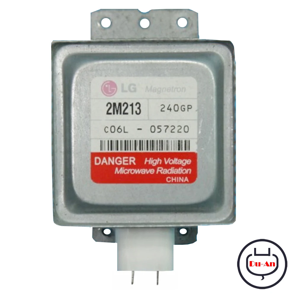 Используется оригинальный магнетрон для микроволновой печи LG 2M213-240GP 2M213-240GPO
