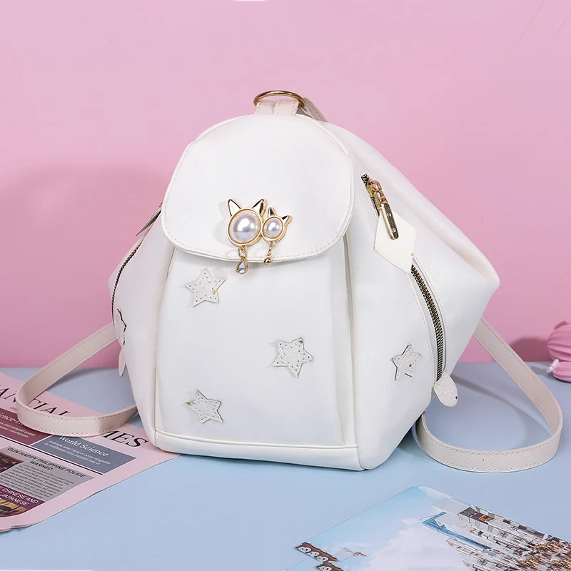 Женский модный рюкзак женский из искусственной кожи школьная сумка на плечо для