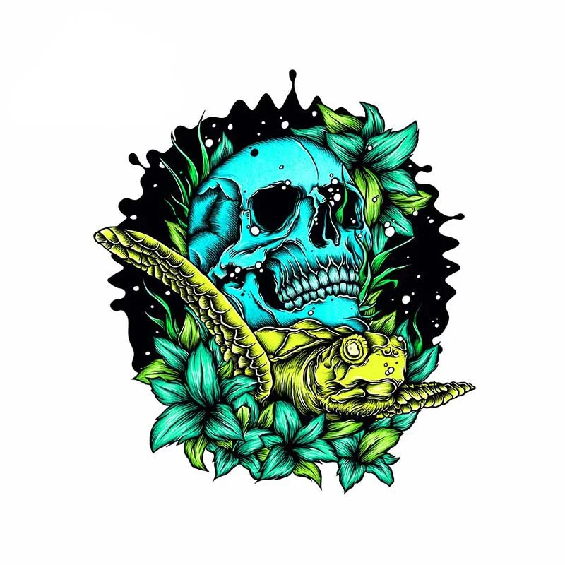 

Водонепроницаемая мотоциклетная наклейка для черепахи, 13 см х 12,8 см