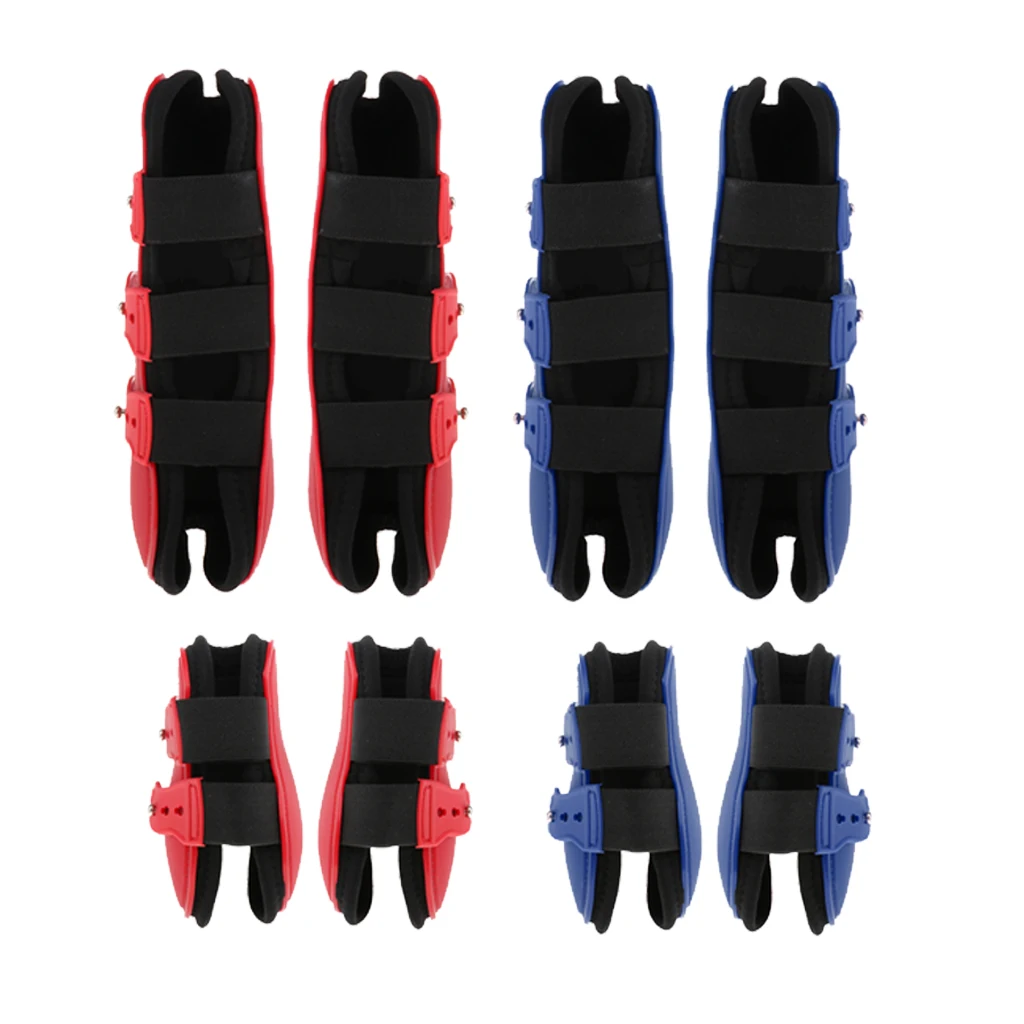 

1 Pair Adjustable Tendon Boot / Fetlock Boots Breathable for Training Riding