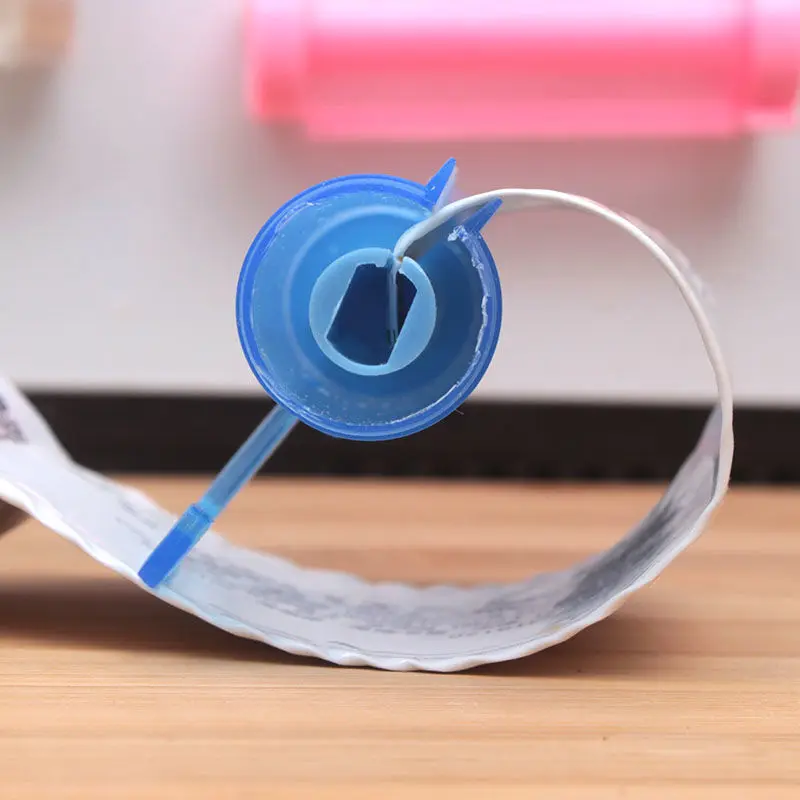 2 шт. Пластик прокатки устройство для выдавливания тюбика дозатор зубной пасты