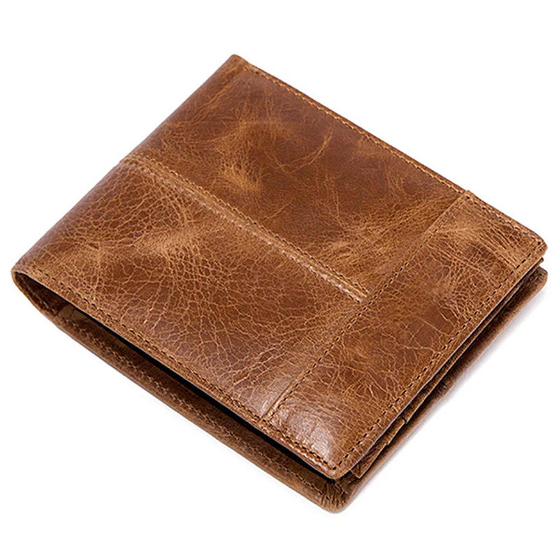 Брендовый мужской кошелек из натуральной кожи клатч с кармашком для мелочи