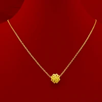 korean fashion 14k gold jewelry charms short pendant necklace for womens wedding engegement clavicle choker pendant jewelry