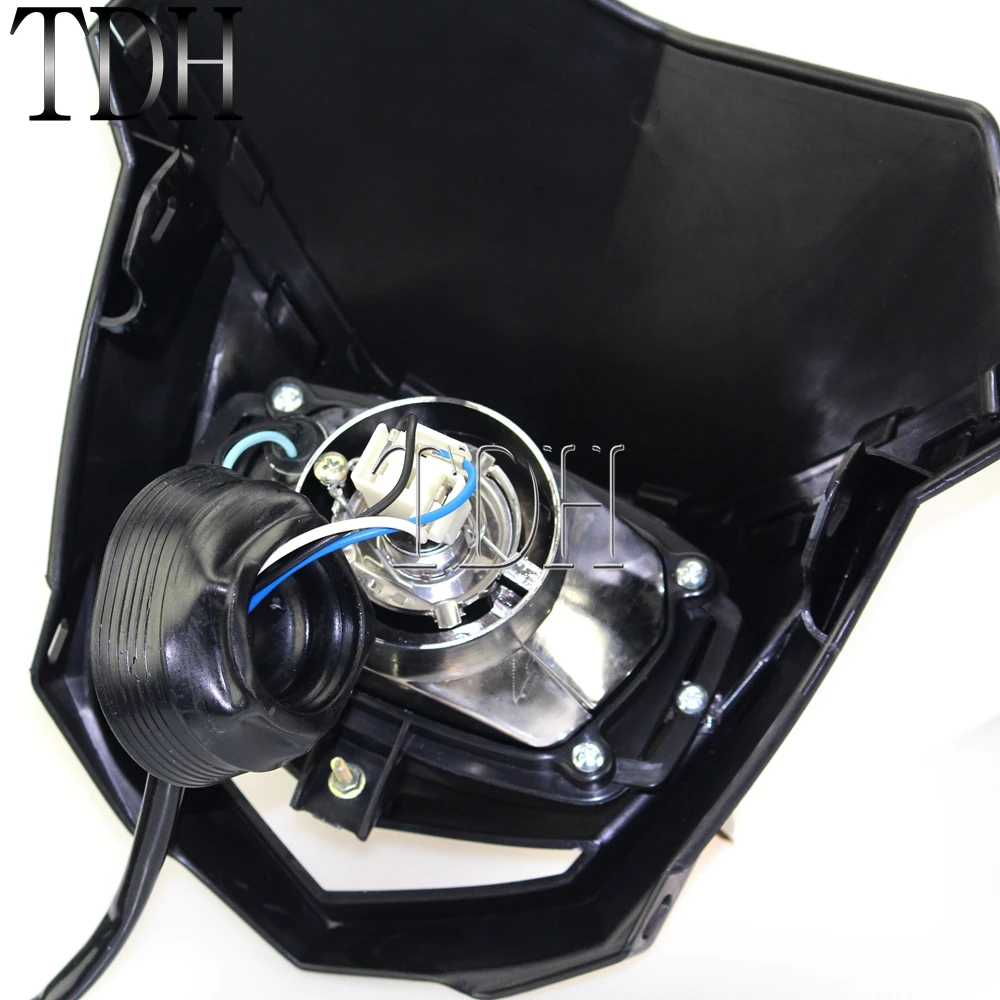 Мотоциклетная фара 12 в 35 Вт для мотоцикла мотоциклетная Yamaha Suzuki Kawasaki KX65 85 125 500 Honda