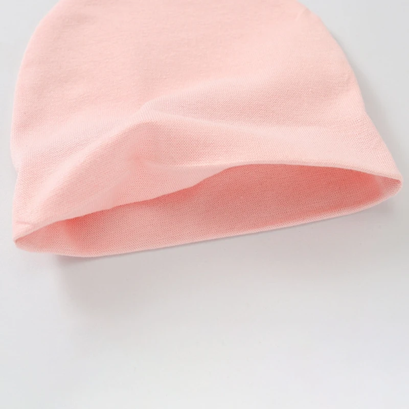 

Baby Infant Solid Color Beanie Hat Toddler Soft Cotton Cuffed Cap Newborn Bonnet
