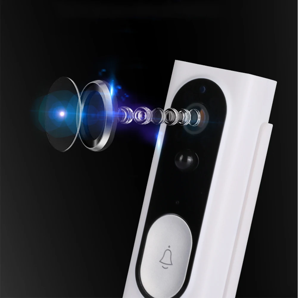 M13 Security Remote Monitoring Alarm Smart Anti-theft Visible Easy Install ABS Wireless Doorbell Video WIFI Two-way Intercom |