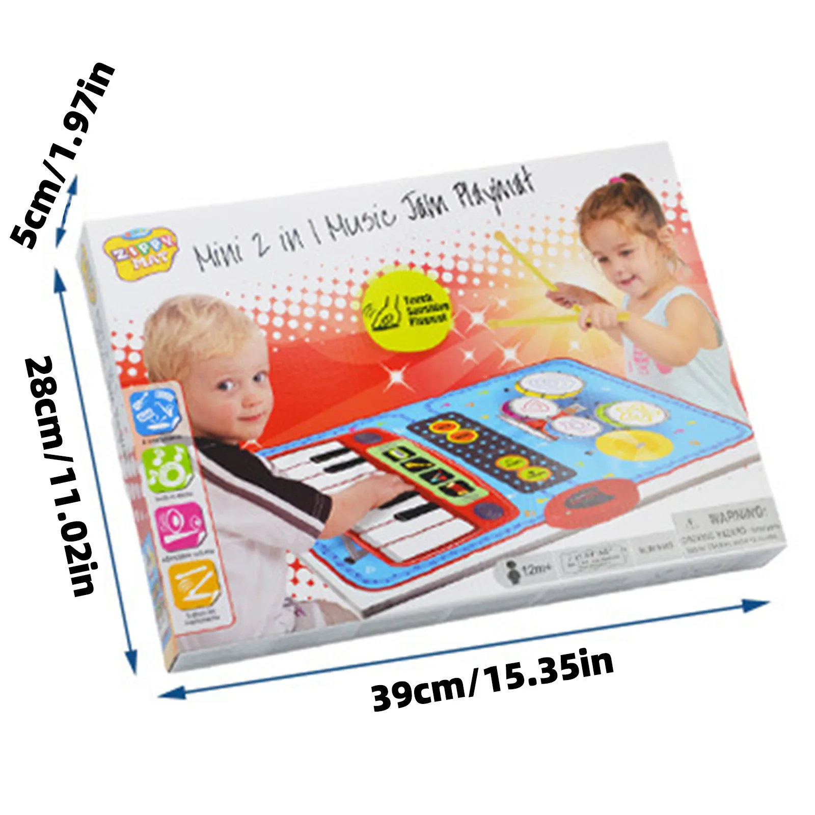 

Children's Drum Pad Toys Jazz Electronic Organ Early Funny Education Music Toys Interactive juguete musical baby alfombra Muziek